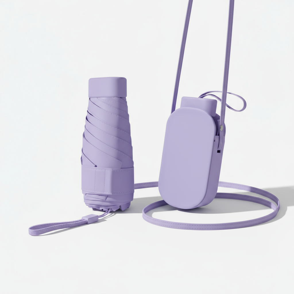 Mini Sun Umbrella with UV Protection | Prestige-Luxe
