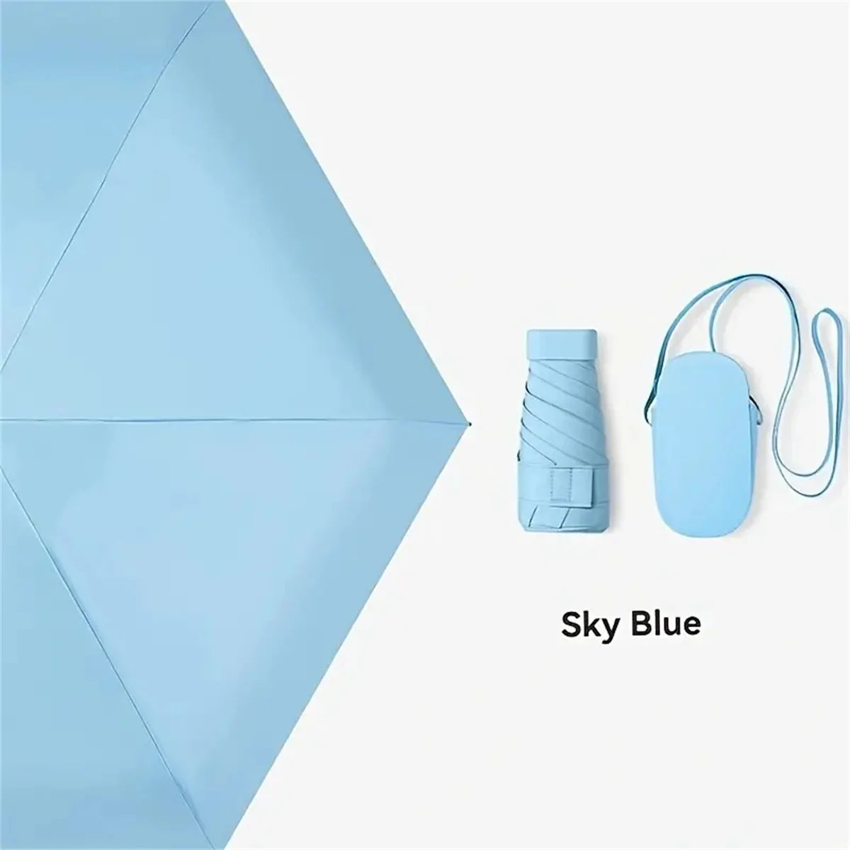 Mini Sun Umbrella with UV Protection | Prestige-Luxe