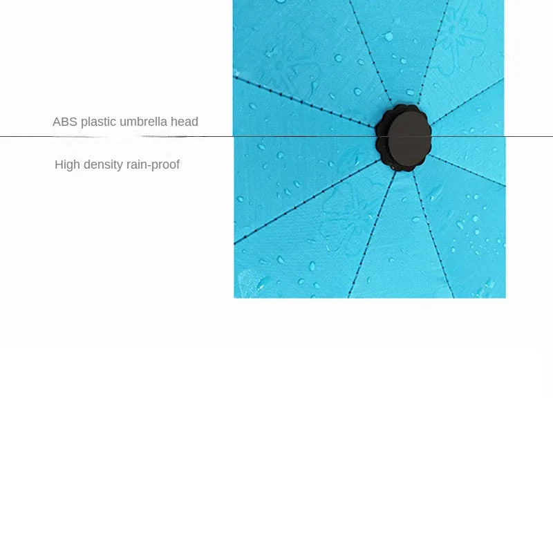 Blooming Flower Umbrella UV-Protective Parasol with Rain-Reveal Effect