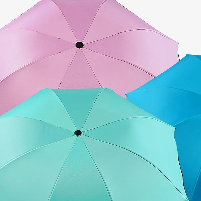Blooming Flower Umbrella UV-Protective Parasol with Rain-Reveal Effect
