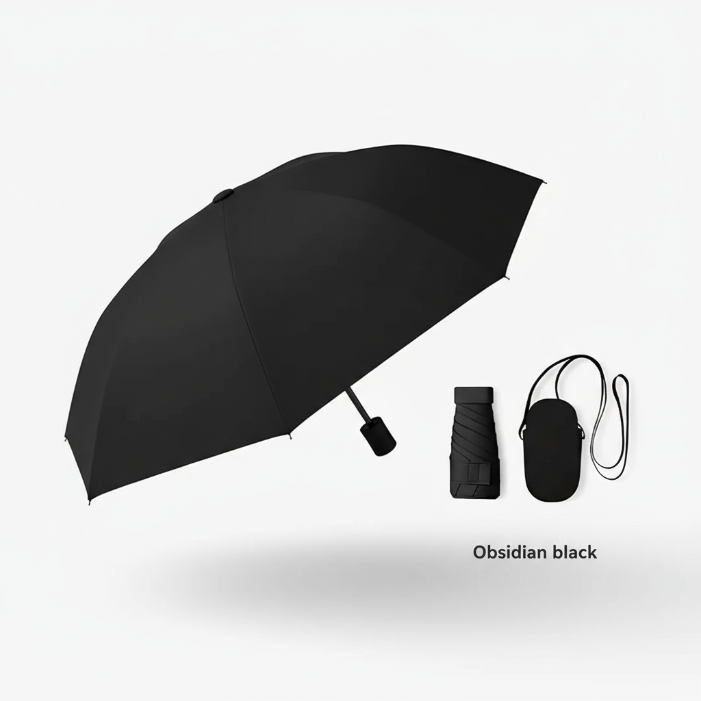Mini Parapluie Black - Vue 3D