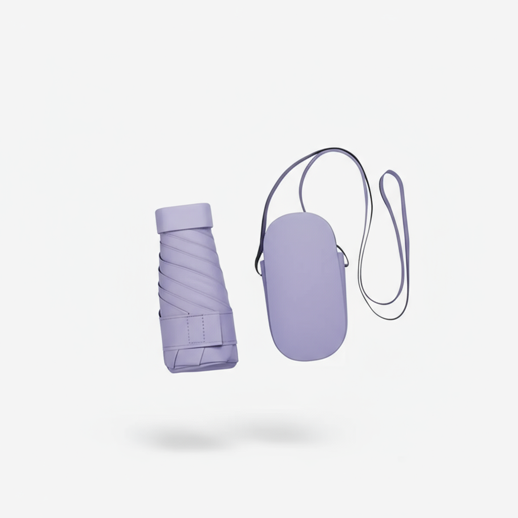 Mini Parapluie Light Purple - Vue 3D