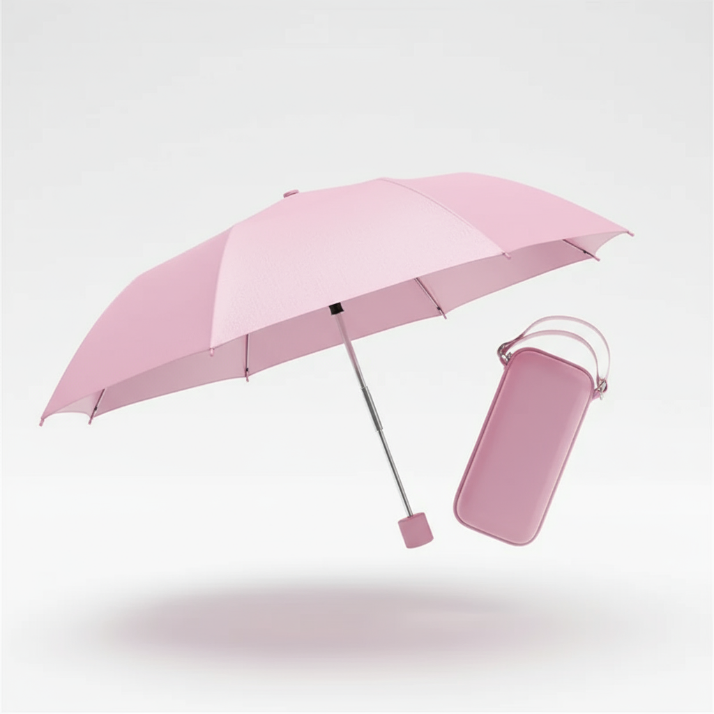 Mini Parapluie Pink - Vue 3D