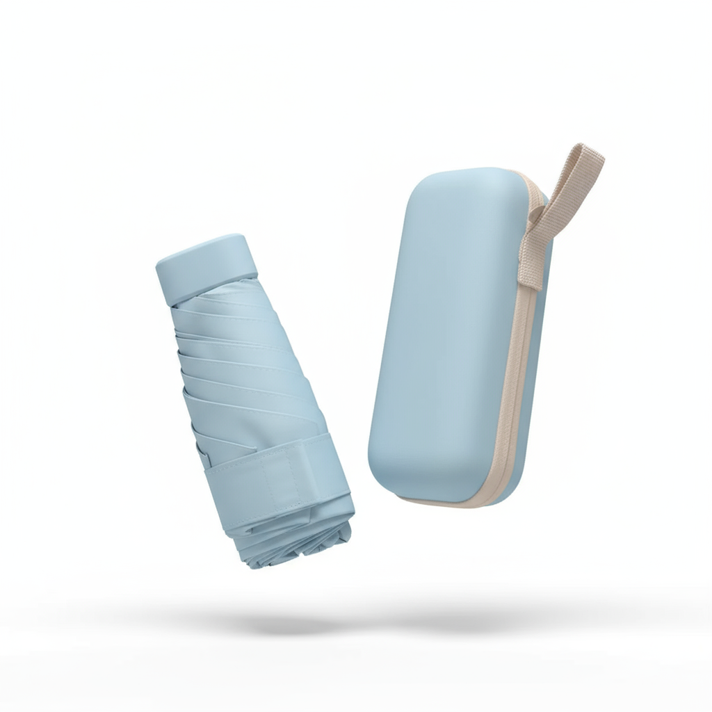 Mini Parapluie Sky Blue - Vue 3D