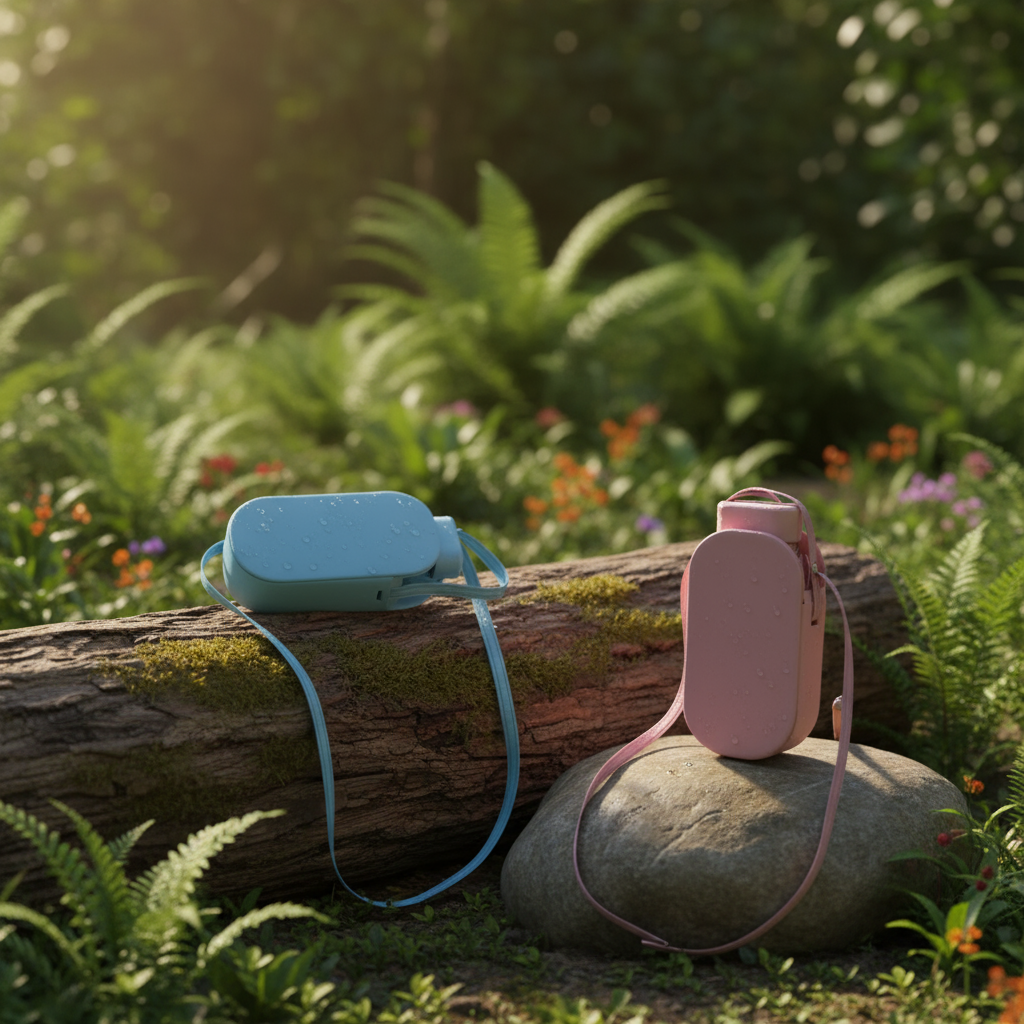 Sac 3D sur éléments naturels