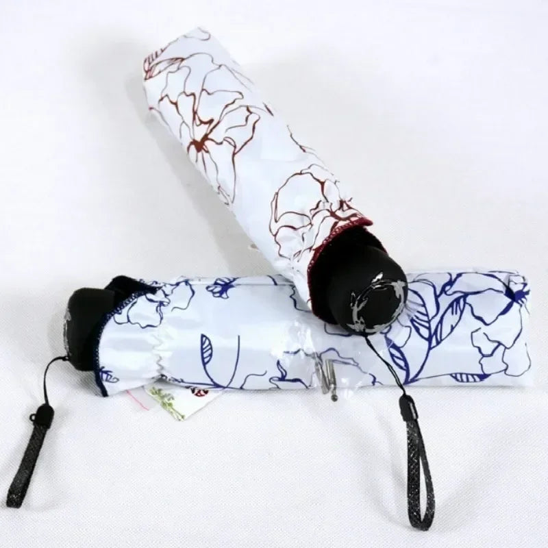 Floral WaveEdge UV Umbrella (Prestige-Luxe Collection)