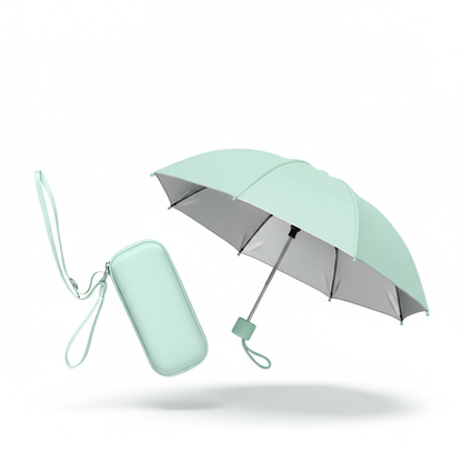 Mini Parapluie Apple Green - Vue 3D