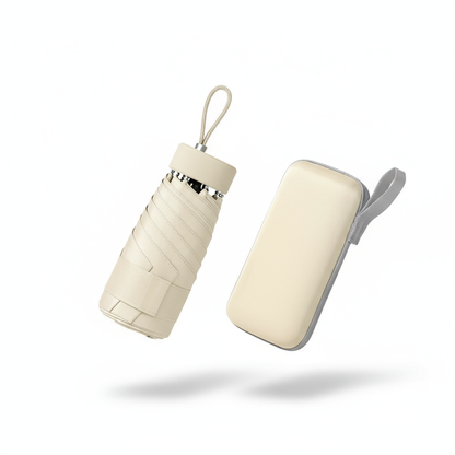 Mini Parapluie Khaki - Vue 3D