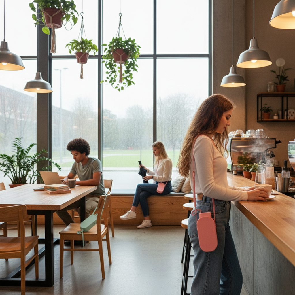 Students in Café